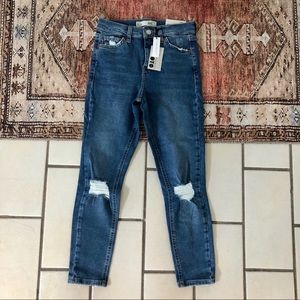 🆕 NWT Topshop Petite Jamie High Waist Skinny Jean